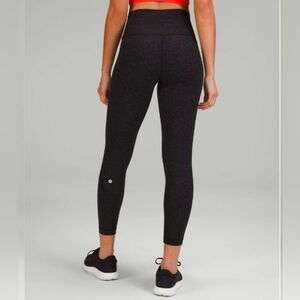 Lululemon Wunder Train High-Rise Tight 28" Blaze Black